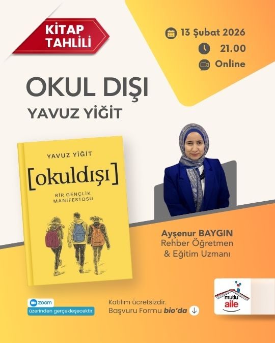 Kitap Tahlili Okul Dışı