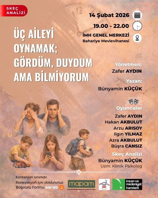 Üç Aileyi Oynamak Skeç