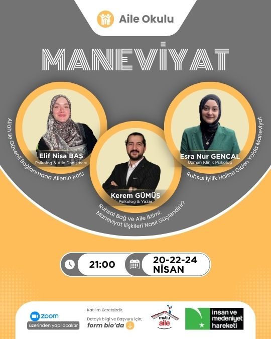 Aile Okulu Maneviyat 1
