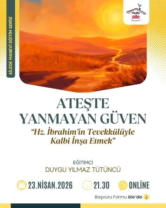 Ateşte yanmayan güven